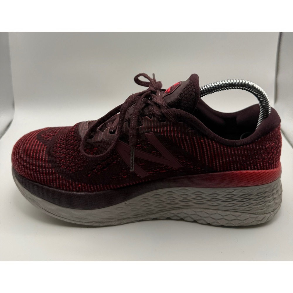 New Balance Fresh Foam More Mens 7 Burgundy Good Cushioned Running Shoes